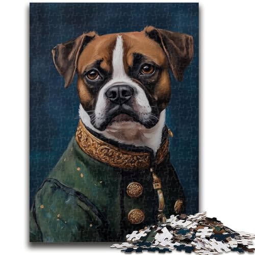 Puzzle für Erwachsene 1000 Teile Mops Lernspiele Lernspiel für Geburtstag, Weihnachten für und ab 14 Jahren 26x38cm von LYXIANY