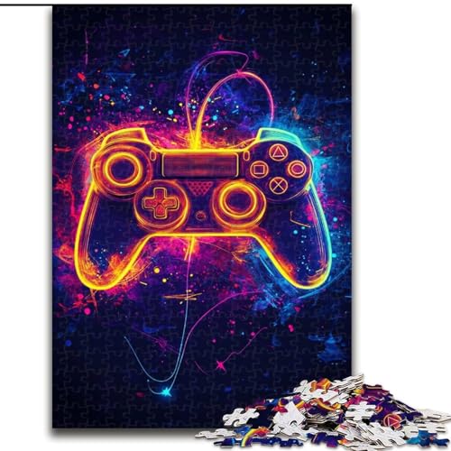 Puzzle für Erwachsene 1000 Teile Neon-Spiele, Spielzeug, Lernspiele, Stressabbau, tolle Geschenke und Spielzeuge (Größe 50x75cm) von LYXIANY