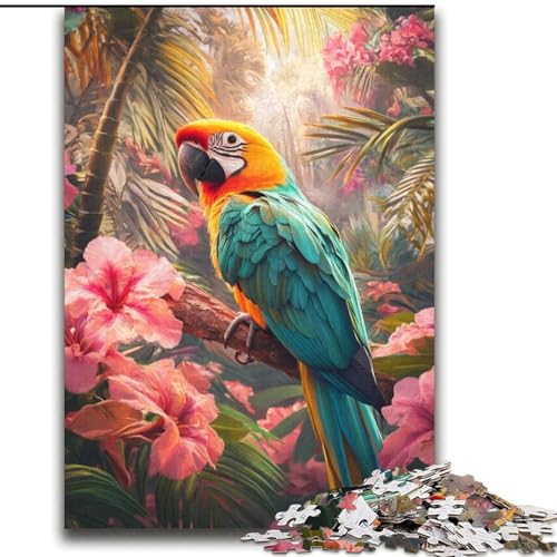 Puzzle für Erwachsene 1000 Teile Papagei, Lernspiele, Heimdekoration ganze Familie, 38x52cm Puzzle für Erwachsene 1000 Teile Papagei, Lernspiele, Heimdekoration ganze Familie, 38x52cm von LYXIANY
