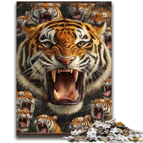Puzzle für Erwachsene 1000 Teile Tiger für und ab 14 Jahren Mitmachspiel Weihnachtsspiel Geschenke 50x75cm Puzzle für Erwachsene 1000 Teile Tiger für und ab 14 Jahren Mitmachspiel Weihnachtsspiel Geschenke 50x75cm von LYXIANY