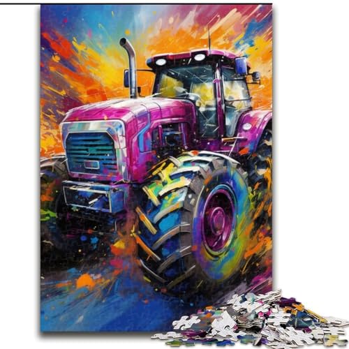 Puzzle für Erwachsene 1000 Teile Traktor 1000-teiliges Puzzle, anspruchsvolles Denkspiel für Teenager, Spaß am Familienspieleabend, 50x75cm Puzzle für Erwachsene 1000 Teile Traktor 1000-teiliges Puzzle, anspruchsvolles Denkspiel für Teenager, Spaß am Familienspieleabend, 50x75cm von LYXIANY