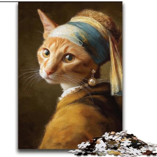 Puzzle für Erwachsene 2000 Teile Die böse Katze mit Perlen für und ab 14 Jahren Mitmachspiel Weihnachtsspiel Geschenke 70x100cm Puzzle für Erwachsene 2000 Teile Die böse Katze mit Perlen für und ab 14 Jahren Mitmachspiel Weihnachtsspiel Geschenke 70x100cm von LYXIANY