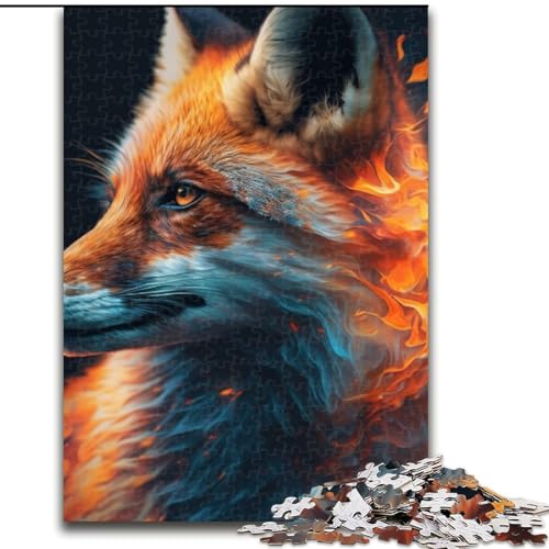 Puzzle für Erwachsene Fantasy Fox Puzzles für Erwachsene Größe: 50x75cm Anspruchsvolles Denkspiel - Entspannendes Spielzeug für Teenager von LYXIANY
