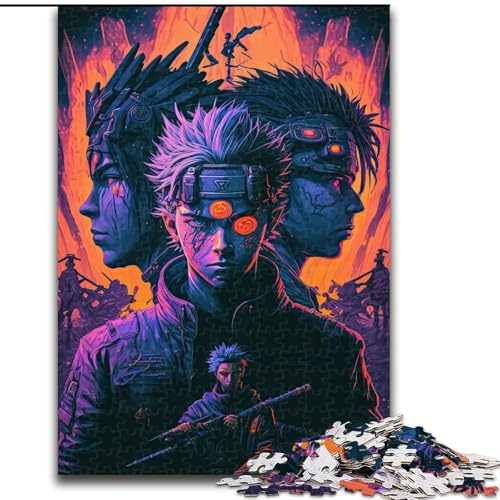 Puzzle für Erwachsene Ninja Killer, Lernspielzeug ganze Familie für und 14 Jahre alt (Größe 26x38cm) von LYXIANY
