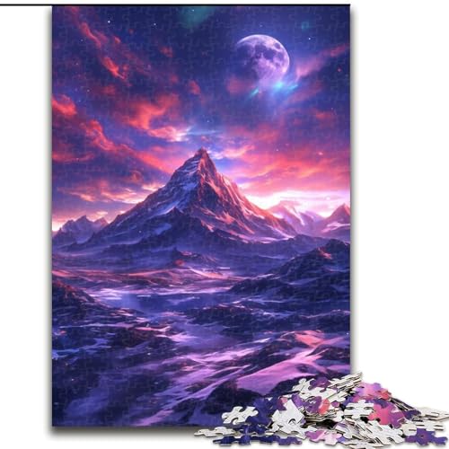 Puzzle für Erwachsene Nordlichter, Lernspielzeug für Kinder ab 14 Jahren, ganze Familie (Größe 50x75cm) von LYXIANY