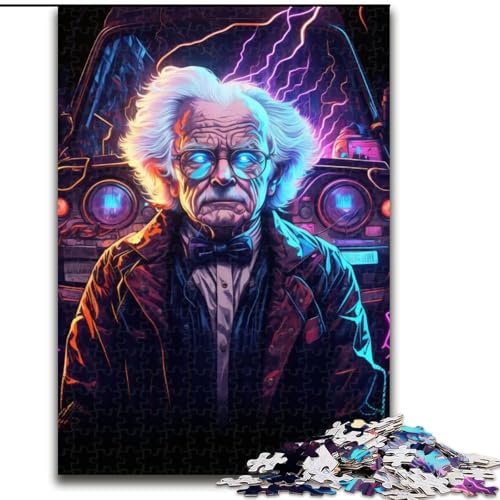 Puzzle für Erwachsene mit 1000 Teilen, Vaterzeit-Puzzle, 1000 Teile, Familienaktivitätsspiel für Teenager, anspruchsvolles Denkspiel, Größe 38x26cm von LYXIANY