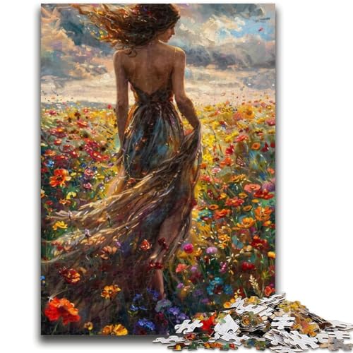 Puzzle für Erwachsene und Jugendliche, 1000 Teile, Blumen, Schönheit, Lernspiele, Heimdekoration, Lernspiel für Geburtstag, Weihnachten, 26x38cm von LYXIANY
