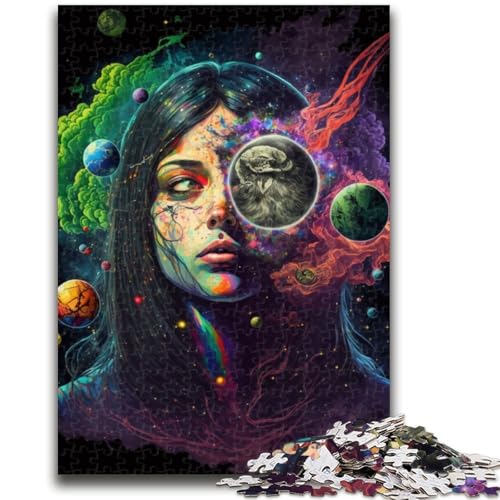 Puzzle für Erwachsene und Jugendliche, 1000 Teile, Cosmic High, Familienspaß für Erwachsene und Jugendliche, ganze Familie, ab 14 Jahren, 50x75cm Puzzle für Erwachsene und Jugendliche, 1000 Teile, Cosmic High, Familienspaß für Erwachsene und Jugendliche, ganze Familie, ab 14 Jahren, 50x75cm von LYXIANY