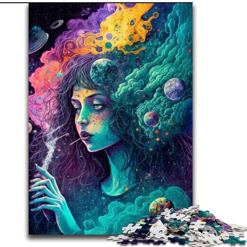 Puzzle für Erwachsene und Jugendliche, 1000 Teile, Cosmic High, Spielspielzeug, jedes Teil ist einzigartig – anspruchsvolles Familienspiel für 14-Jährige (Größe 26x38cm) von LYXIANY