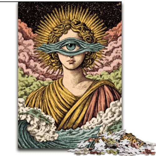 Puzzle für Erwachsene und Jugendliche, 1000 Teile, Tarot-Figuren, Spielzeug, intellektuelles Spiel, stärkt die Liebe zwischen Paaren, für Kinder ab 14 Jahren, 26x38cm Puzzle für Erwachsene und Jugendliche, 1000 Teile, Tarot-Figuren, Spielzeug, intellektuelles Spiel, stärkt die Liebe zwischen Paaren, für Kinder ab 14 Jahren, 26x38cm von LYXIANY