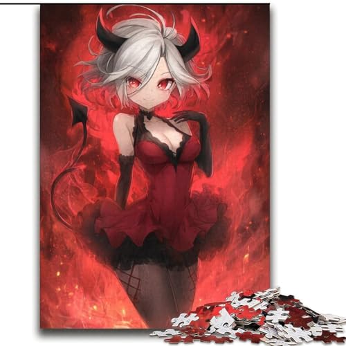 Puzzle für Erwachsene und Jugendliche, 2000 Teile, Fantasy-Drachenmädchen, dekomprimierendes intellektuelles Lernspielzeug, ganze Familie, 70x100cm Puzzle für Erwachsene und Jugendliche, 2000 Teile, Fantasy-Drachenmädchen, dekomprimierendes intellektuelles Lernspielzeug, ganze Familie, 70x100cm von LYXIANY