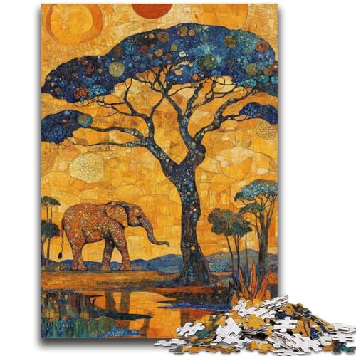 Puzzle für Erwachsene und Jugendliche, afrikanische Graslandschaften, geeignet für Kinder ab 14 Jahren, geeignet für Paare, Geschenke für Freunde und Familie, 26x38cm Puzzle für Erwachsene und Jugendliche, afrikanische Graslandschaften, geeignet für Kinder ab 14 Jahren, geeignet für Paare, Geschenke für Freunde und Familie, 26x38cm von LYXIANY