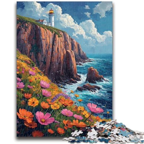 Puzzle für Erwachsene und Teenager, Puzzle „Bunte Berge“, ab 14 Jahren, Denkspiel, Weihnachts- und Geburtstagsgeschenke, 26x38cm von LYXIANY