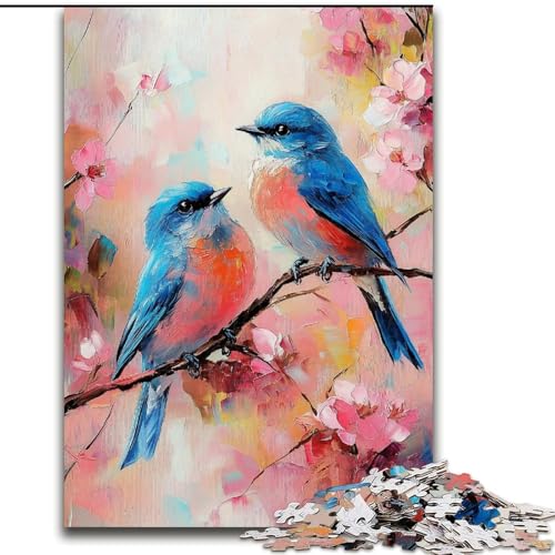 Puzzle für Jugendliche, 1000 Teile, Spatzen-Ölgemälde, Spielzeug, Lernspiele, Stressabbau, Eltern-Kind-Interaktion, 50x75cm Puzzle für Jugendliche, 1000 Teile, Spatzen-Ölgemälde, Spielzeug, Lernspiele, Stressabbau, Eltern-Kind-Interaktion, 50x75cm von LYXIANY