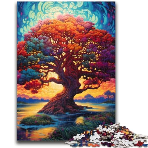 Puzzle für Jugendliche, Lebensbaum Yggdrasil, geeignet für Kinder ab 14 Jahren, intellektuelles Spielzeugspiel, Lernspiel für Geburtstag und Weihnachten, 26x38cm Puzzle für Jugendliche, Lebensbaum Yggdrasil, geeignet für Kinder ab 14 Jahren, intellektuelles Spielzeugspiel, Lernspiel für Geburtstag und Weihnachten, 26x38cm von LYXIANY