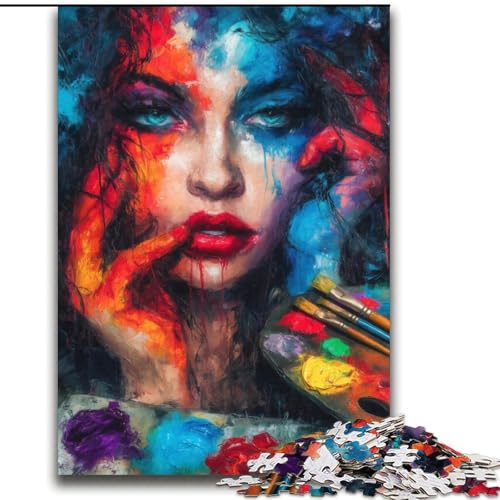 Puzzle für Jugendliche Afrikanische Frau für und ab 14 Jahren Mitmachspiel Weihnachtsspiel Geschenke 70x100cm Puzzle für Jugendliche Afrikanische Frau für und ab 14 Jahren Mitmachspiel Weihnachtsspiel Geschenke 70x100cm von LYXIANY
