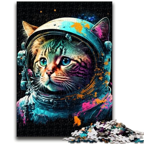 Puzzle für Jugendliche Astronautenkatze für und ab 14 Jahren Mitmachspiel Weihnachtsspiel Geschenke 50x75cm Puzzle für Jugendliche Astronautenkatze für und ab 14 Jahren Mitmachspiel Weihnachtsspiel Geschenke 50x75cm von LYXIANY