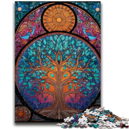 Puzzle für Jugendliche Baum des Lebens für und ab 14 Jahren Mitmachspiel Weihnachtsspiel Geschenke 50x75cm Puzzle für Jugendliche Baum des Lebens für und ab 14 Jahren Mitmachspiel Weihnachtsspiel Geschenke 50x75cm von LYXIANY