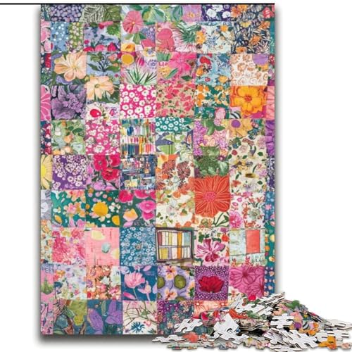 Puzzle für Jugendliche Blumencollage für und ab 14 Jahren Mitmachspiel Weihnachtsspiel Geschenke 70x100cm Puzzle für Jugendliche Blumencollage für und ab 14 Jahren Mitmachspiel Weihnachtsspiel Geschenke 70x100cm von LYXIANY