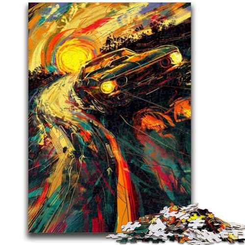 Puzzle für Jugendliche Cooler Sportwagen für und ab 14 Jahren Mitmachspiel Weihnachtsspiel Geschenke 26x38cm Puzzle für Jugendliche Cooler Sportwagen für und ab 14 Jahren Mitmachspiel Weihnachtsspiel Geschenke 26x38cm von LYXIANY