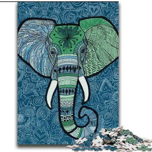 Puzzle für Jugendliche Elefant für und ab 14 Jahren Mitmachspiel Weihnachtsspiel Geschenke 70x100cm Puzzle für Jugendliche Elefant für und ab 14 Jahren Mitmachspiel Weihnachtsspiel Geschenke 70x100cm von LYXIANY