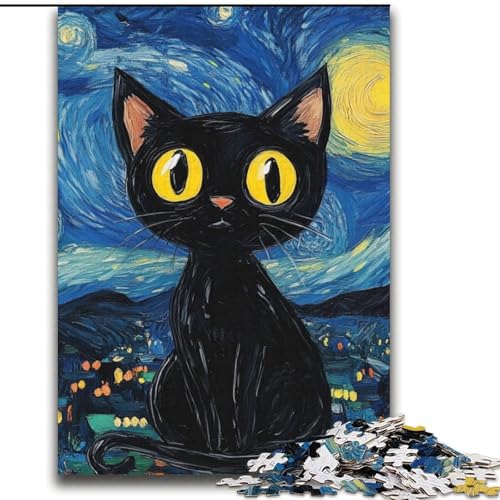 Puzzle für Jugendliche Eule Nachthimmel für und ab 14 Jahren Mitmachspiel Weihnachtsspiel Geschenke 70x100cm Puzzle für Jugendliche Eule Nachthimmel für und ab 14 Jahren Mitmachspiel Weihnachtsspiel Geschenke 70x100cm von LYXIANY