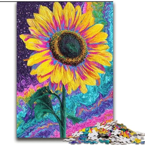 Puzzle für Jugendliche Fantasie Sonnenblume für und ab 14 Jahren Mitmachspiel Weihnachtsspiel Geschenke 70x100cm Puzzle für Jugendliche Fantasie Sonnenblume für und ab 14 Jahren Mitmachspiel Weihnachtsspiel Geschenke 70x100cm von LYXIANY