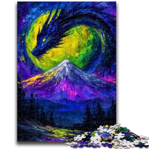 Puzzle für Jugendliche Geheimnisvoller Drache für und ab 14 Jahren Mitmachspiel Weihnachtsspiel Geschenke 50x75cm Puzzle für Jugendliche Geheimnisvoller Drache für und ab 14 Jahren Mitmachspiel Weihnachtsspiel Geschenke 50x75cm von LYXIANY