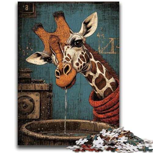 Puzzle für Jugendliche Giraffenkunst für und ab 14 Jahren Mitmachspiel Weihnachtsspiel Geschenke 26x38cm Puzzle für Jugendliche Giraffenkunst für und ab 14 Jahren Mitmachspiel Weihnachtsspiel Geschenke 26x38cm von LYXIANY