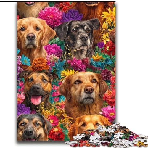Puzzle für Jugendliche Hundecollage für und ab 14 Jahren Mitmachspiel Weihnachtsspiel Geschenke 70x100cm Puzzle für Jugendliche Hundecollage für und ab 14 Jahren Mitmachspiel Weihnachtsspiel Geschenke 70x100cm von LYXIANY