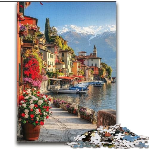 Puzzle für Jugendliche Italienisches Dorf für und ab 14 Jahren Mitmachspiel Weihnachtsspiel Geschenke 70x100cm Puzzle für Jugendliche Italienisches Dorf für und ab 14 Jahren Mitmachspiel Weihnachtsspiel Geschenke 70x100cm von LYXIANY