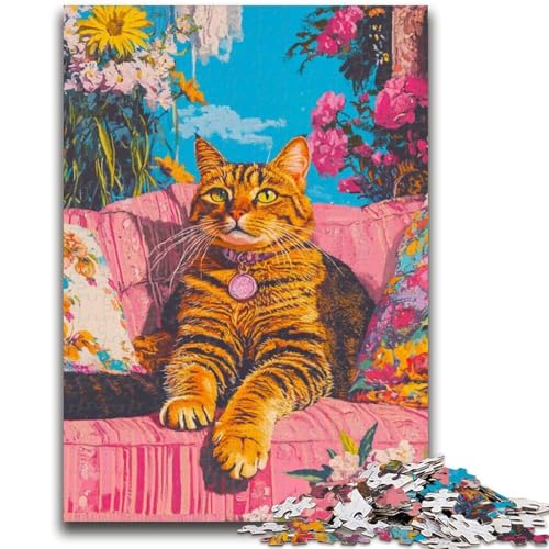 Puzzle für Jugendliche Katzenkunst für und ab 14 Jahren Mitmachspiel Weihnachtsspiel Geschenke 26x38cm Puzzle für Jugendliche Katzenkunst für und ab 14 Jahren Mitmachspiel Weihnachtsspiel Geschenke 26x38cm von LYXIANY