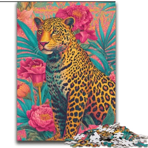 Puzzle für Jugendliche Leopard für und ab 14 Jahren Mitmachspiel Weihnachtsspiel Geschenke 70x100cm Puzzle für Jugendliche Leopard für und ab 14 Jahren Mitmachspiel Weihnachtsspiel Geschenke 70x100cm von LYXIANY