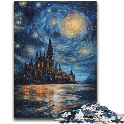 Puzzle für Jugendliche Schloss unter den Sternen für und ab 14 Jahren Mitmachspiel Weihnachtsspiel Geschenke 26x38cm Puzzle für Jugendliche Schloss unter den Sternen für und ab 14 Jahren Mitmachspiel Weihnachtsspiel Geschenke 26x38cm von LYXIANY
