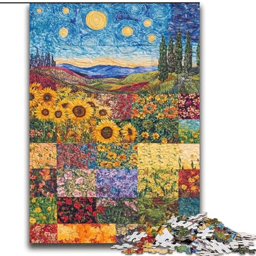 Puzzle für Jugendliche Sonnenblume für und ab 14 Jahren Mitmachspiel Weihnachtsspiel Geschenke 70x100cm Puzzle für Jugendliche Sonnenblume für und ab 14 Jahren Mitmachspiel Weihnachtsspiel Geschenke 70x100cm von LYXIANY