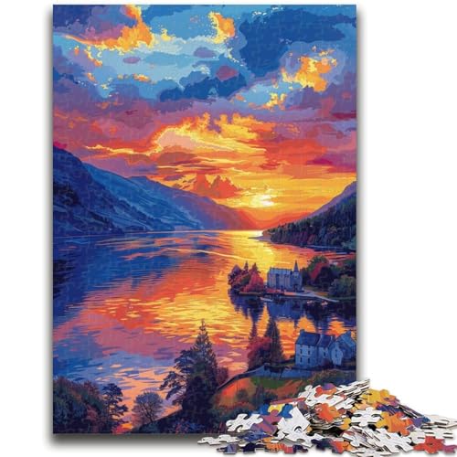 Puzzle für Jugendliche Sonnenuntergang in der Stadt für und ab 14 Jahren Mitmachspiel Weihnachtsspiel Geschenke 50x75cm Puzzle für Jugendliche Sonnenuntergang in der Stadt für und ab 14 Jahren Mitmachspiel Weihnachtsspiel Geschenke 50x75cm von LYXIANY