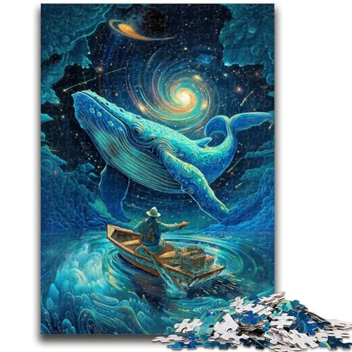 Puzzle für Jugendliche Wale im Weltall für und ab 14 Jahren Mitmachspiel Weihnachtsspiel Geschenke 50x75cm Puzzle für Jugendliche Wale im Weltall für und ab 14 Jahren Mitmachspiel Weihnachtsspiel Geschenke 50x75cm von LYXIANY