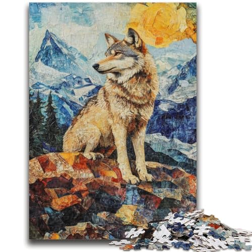 Puzzle für Jugendliche Wolf Art für und ab 14 Jahren Mitmachspiel Weihnachtsspiel Geschenke 26x38cm Puzzle für Jugendliche Wolf Art für und ab 14 Jahren Mitmachspiel Weihnachtsspiel Geschenke 26x38cm von LYXIANY