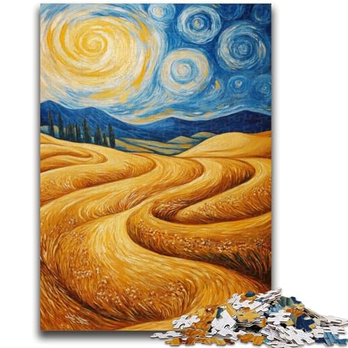 Puzzle für Jugendliche Wüstennachthimmel für und ab 14 Jahren Mitmachspiel Weihnachtsspiel Geschenke 50x75cm Puzzle für Jugendliche Wüstennachthimmel für und ab 14 Jahren Mitmachspiel Weihnachtsspiel Geschenke 50x75cm von LYXIANY