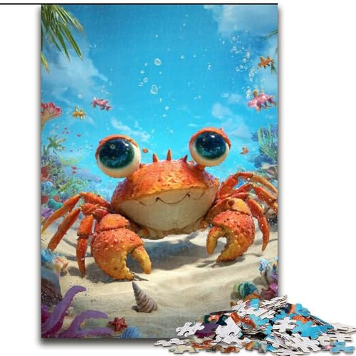 Puzzle für Teenager, 1000 Babykrabben, Lernspiele, Heimdekoration, Lernspiel für Geburtstag, Weihnachten, 38x26cm Puzzle für Teenager, 1000 Babykrabben, Lernspiele, Heimdekoration, Lernspiel für Geburtstag, Weihnachten, 38x26cm von LYXIANY