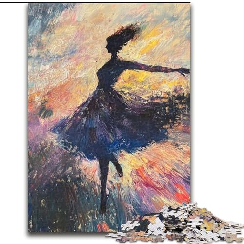 Puzzle für Teenager, 1000 Balletttänzer, Lernspiele, Heimdekoration, Lernspiel für Geburtstag, Weihnachten, 38x26cm Puzzle für Teenager, 1000 Balletttänzer, Lernspiele, Heimdekoration, Lernspiel für Geburtstag, Weihnachten, 38x26cm von LYXIANY