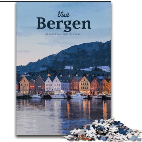 Puzzle für Teenager, 1000 Besuchen Sie Bergen, Spielzeug, Lernspiele, Stressabbau, Eltern-Kind-Interaktion, 26x38cm Puzzle für Teenager, 1000 Besuchen Sie Bergen, Spielzeug, Lernspiele, Stressabbau, Eltern-Kind-Interaktion, 26x38cm von LYXIANY