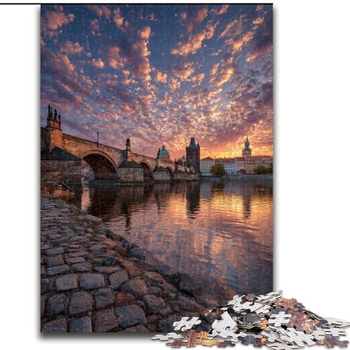 Puzzle für Teenager, 1000 Brücken, Lernspiele, Heimdekoration, Lernspiel für Geburtstag, Weihnachten, 50x75cm Puzzle für Teenager, 1000 Brücken, Lernspiele, Heimdekoration, Lernspiel für Geburtstag, Weihnachten, 50x75cm von LYXIANY