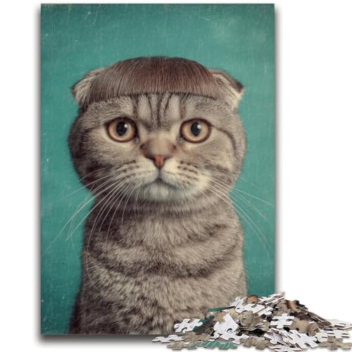 Puzzle für Teenager, 1000 Katzen, Lernspielzeug, einzigartige Heimdekoration und Geschenke für Kinder ab 14 Jahren, 50x75cm Puzzle für Teenager, 1000 Katzen, Lernspielzeug, einzigartige Heimdekoration und Geschenke für Kinder ab 14 Jahren, 50x75cm von LYXIANY