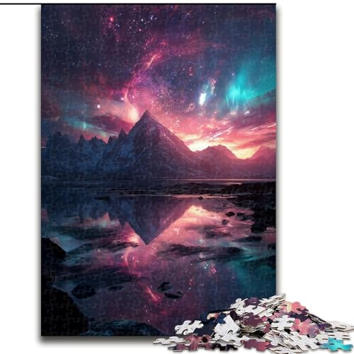 Puzzle für Teenager, 1000 Nordlichter, Lernspiele, Heimdekoration, Lernspiel für Geburtstag, Weihnachten, 50x75cm Puzzle für Teenager, 1000 Nordlichter, Lernspiele, Heimdekoration, Lernspiel für Geburtstag, Weihnachten, 50x75cm von LYXIANY