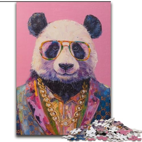 Puzzle für Teenager, 1000 Pandas, Familienunterhaltungsspielzeug, ganze Familie, für Kinder ab 14 Jahren, 26x38cm Puzzle für Teenager, 1000 Pandas, Familienunterhaltungsspielzeug, ganze Familie, für Kinder ab 14 Jahren, 26x38cm von LYXIANY