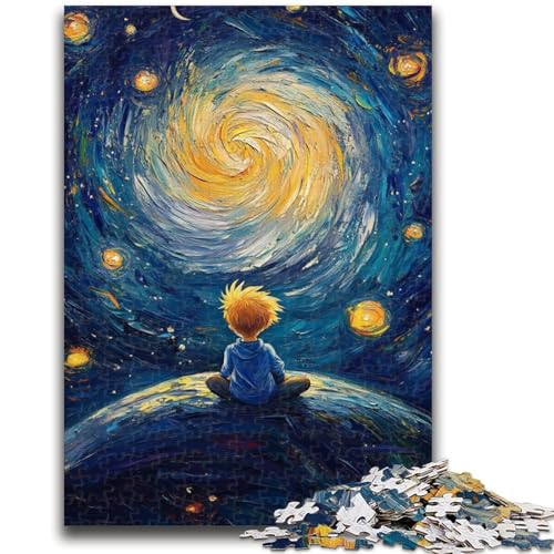 Puzzle für Teenager, 1000 Puzzles, Der kleine Prinz des Nachthimmels, Lernspielzeug, Familienspiele, Geburtstagsgeschenk, Geschenke, 50x75cm Puzzle für Teenager, 1000 Puzzles, Der kleine Prinz des Nachthimmels, Lernspielzeug, Familienspiele, Geburtstagsgeschenk, Geschenke, 50x75cm von LYXIANY
