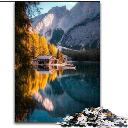 Puzzle für Teenager, 1000 Puzzles, wunderschöne Berge und Seen, Lernspielzeug, Familienspiele, geeignet als Schreibtischdekoration, 38x26cm Puzzle für Teenager, 1000 Puzzles, wunderschöne Berge und Seen, Lernspielzeug, Familienspiele, geeignet als Schreibtischdekoration, 38x26cm von LYXIANY