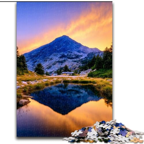 Puzzle für Teenager, 1000 Puzzles, wunderschöne Berge und Seen, Lernspielzeug, Familienspiele, geeignet als Schreibtischdekoration, 50x75cm Puzzle für Teenager, 1000 Puzzles, wunderschöne Berge und Seen, Lernspielzeug, Familienspiele, geeignet als Schreibtischdekoration, 50x75cm von LYXIANY
