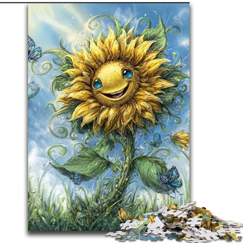 Puzzle für Teenager, 1000 Sonnenblumen, Lernspiele, Heimdekoration, Lernspiel für Geburtstag, Weihnachten, 50x75cm Puzzle für Teenager, 1000 Sonnenblumen, Lernspiele, Heimdekoration, Lernspiel für Geburtstag, Weihnachten, 50x75cm von LYXIANY